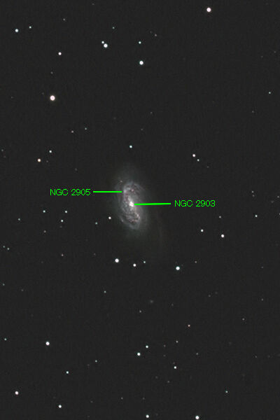 NGC2903（系外銀河、しし座）