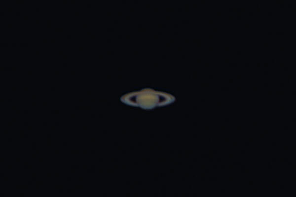 一眼レフの動画機能で撮った土星