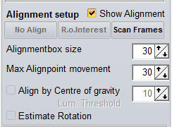 Alignment setup